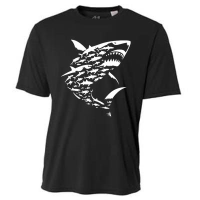 Shark Lover Marine Biology Animal Science Sharks Cooling Performance Crew T-Shirt