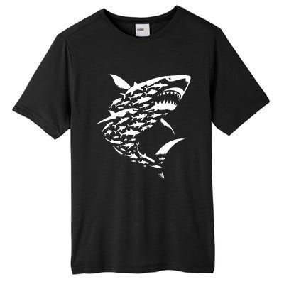 Shark Lover Marine Biology Animal Science Sharks Tall Fusion ChromaSoft Performance T-Shirt