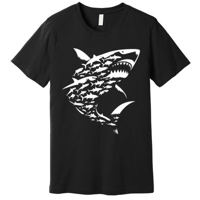 Shark Lover Marine Biology Animal Science Sharks Premium T-Shirt