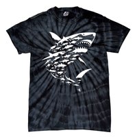 Shark Lover Marine Biology Animal Science Sharks Tie-Dye T-Shirt