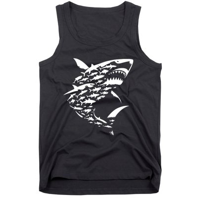 Shark Lover Marine Biology Animal Science Sharks Tank Top