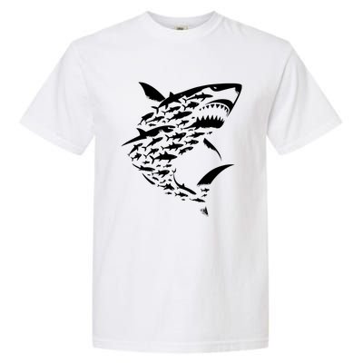 Shark Lover Marine Biology Animal Science Sharks Garment-Dyed Heavyweight T-Shirt