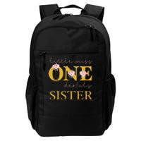 Sister Little Miss Onederful Birthday Party 1 Year Old Daily Commute Backpack