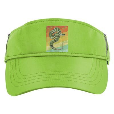 Snake Lover Men Snake Adult Drive Performance Visor