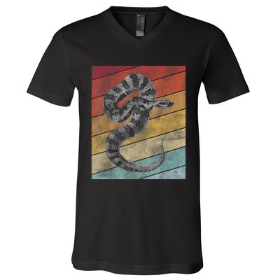 Snake Lover Men Snake V-Neck T-Shirt