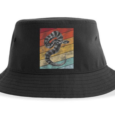 Snake Lover Men Snake Sustainable Bucket Hat