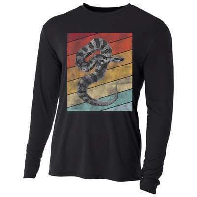 Snake Lover Men Snake Cooling Performance Long Sleeve Crew