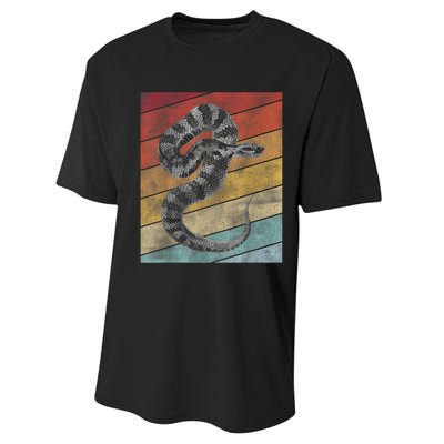 Snake Lover Men Snake Performance Sprint T-Shirt