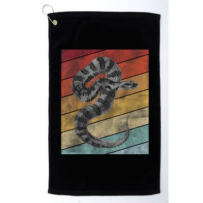 Snake Lover Men Snake Platinum Collection Golf Towel