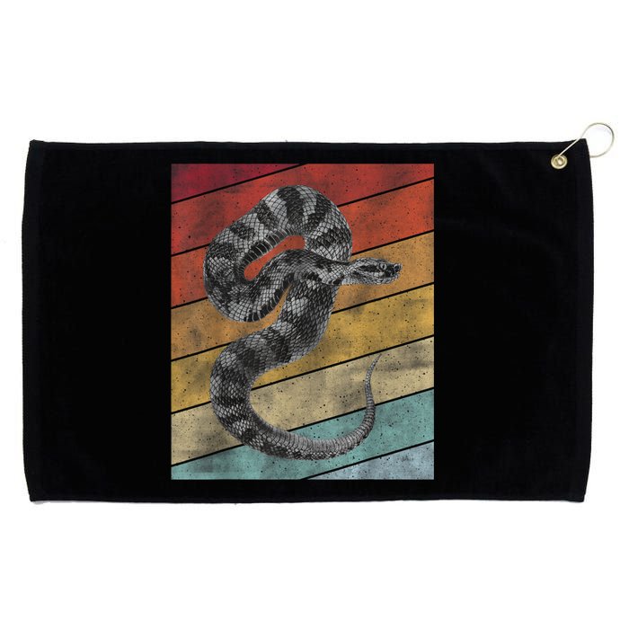 Snake Lover Men Snake Grommeted Golf Towel