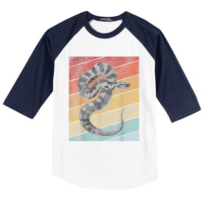 Snake Lover Men Snake Baseball Sleeve Shirt