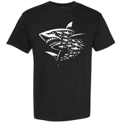 Sharks Lover Marine Biology Science Shark Garment-Dyed Heavyweight T-Shirt