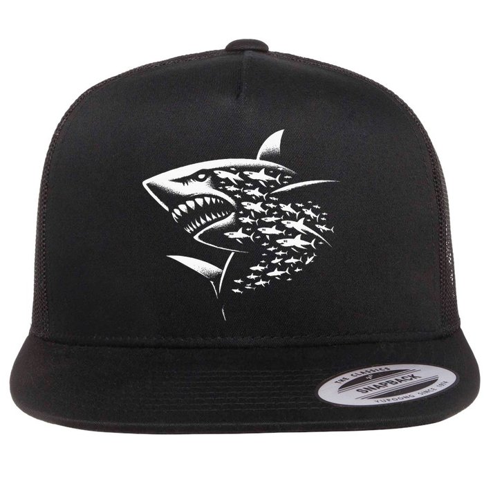 Sharks Lover Marine Biology Science Shark Flatbill Hat