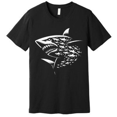 Sharks Lover Marine Biology Science Shark Premium T-Shirt