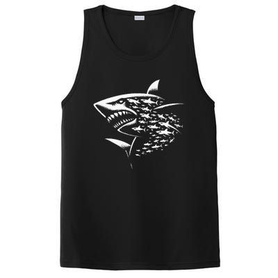 Sharks Lover Marine Biology Science Shark PosiCharge Competitor Tank