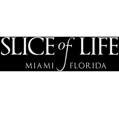 Slice Life Miami Florida Bumper Sticker