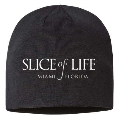 Slice Life Miami Florida Sustainable Beanie