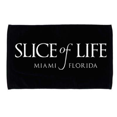 Slice Life Miami Florida Microfiber Hand Towel