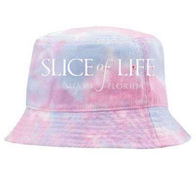 Slice Life Miami Florida Tie-Dyed Bucket Hat