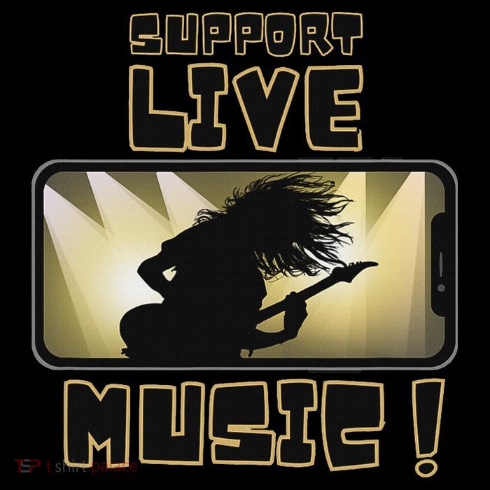 Support Live Music T-Shirt