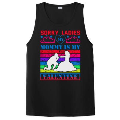 Sorry Ladies My Mommy Is My Valentine PosiCharge Competitor Tank