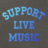 Support Live Music Musicians Concertgoers Music Lovers Great Gift Cotton Canvas Backpack