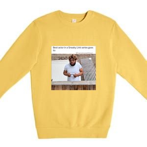 Sneaky Link Man Premium Crewneck Sweatshirt