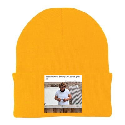 Sneaky Link Man Knit Cap Winter Beanie