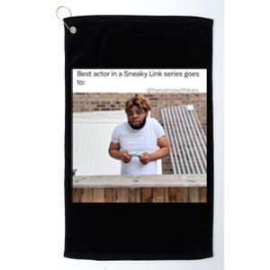 Sneaky Link Man Platinum Collection Golf Towel