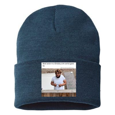 Sneaky Link Man Sustainable Knit Beanie