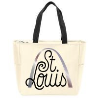 Saint Louis Missouri Souvenir Gateway Arch Traveler Zip Tote Bag