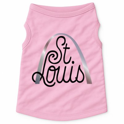 Saint Louis Missouri Souvenir Gateway Arch Traveler Doggie Tank
