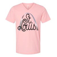 Saint Louis Missouri Souvenir Gateway Arch Traveler V-Neck T-Shirt