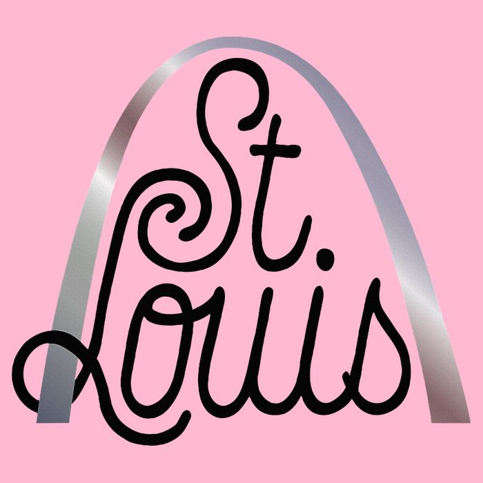 Saint Louis Missouri Souvenir Gateway Arch Traveler V-Neck T-Shirt