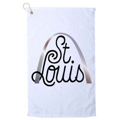 Saint Louis Missouri Souvenir Gateway Arch Traveler Golf Towel