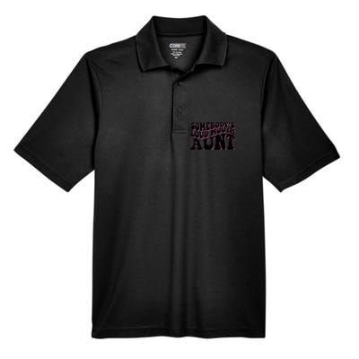 Somebody's loud mouth aunt Men's Origin Performance Pique Polo