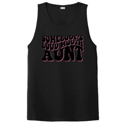 Somebody's loud mouth aunt PosiCharge Competitor Tank