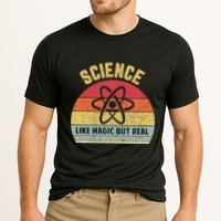 Science Like Magic But Real Funny Retro Science Teacher Performance Shirt