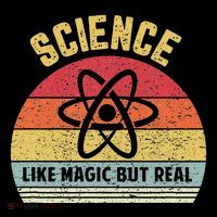 Science Like Magic But Real Funny Retro Science Teacher Mesh Reversible Basketball Jersey Tank