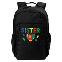 Sister Lover Master Builder Building Blocks Family Matching Daily Commute Backpack