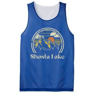 Shasta Lake Mountains California Hiking Outdoors Mesh Reversible Basketball Jersey Tank