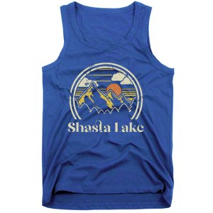 Shasta Lake Mountains California Hiking Outdoors Tank Top