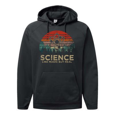 Science Like Magic But Real Performance Fleece Hoodie