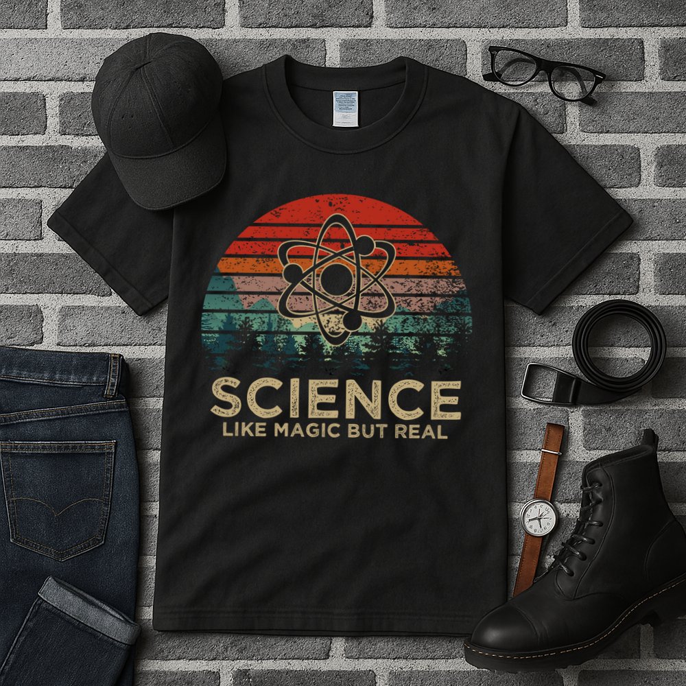 Science Like Magic But Real Tall T-Shirt