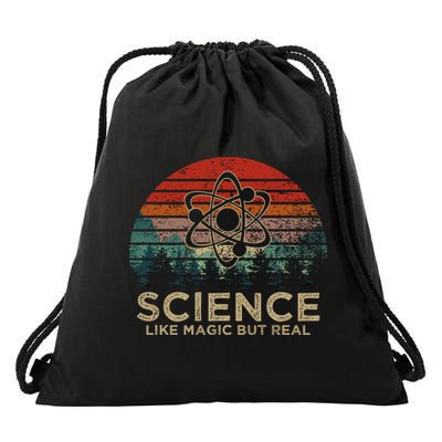 Science Like Magic But Real Drawstring Bag