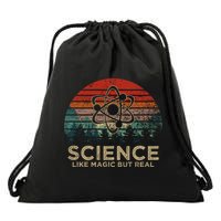 Science Like Magic But Real Drawstring Bag