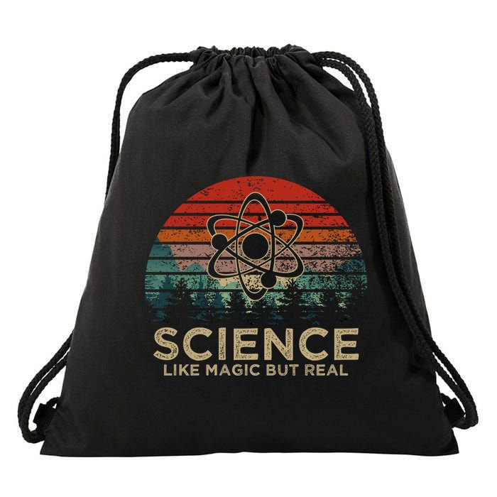 Science Like Magic But Real Drawstring Bag