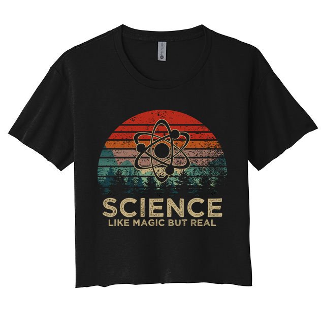Science Like Magic But Real Crop Top
