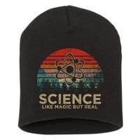 Science Like Magic But Real Short Acrylic Beanie