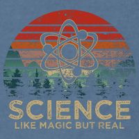 Science Like Magic But Real Garment-Dyed Sweatshirt